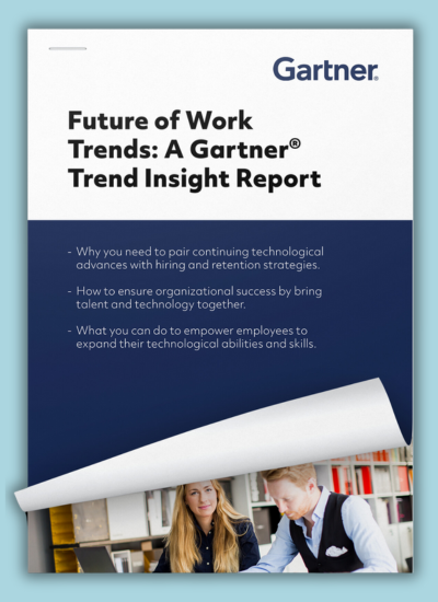 Få adgang til Gartner rapporten - Future of Work Trends