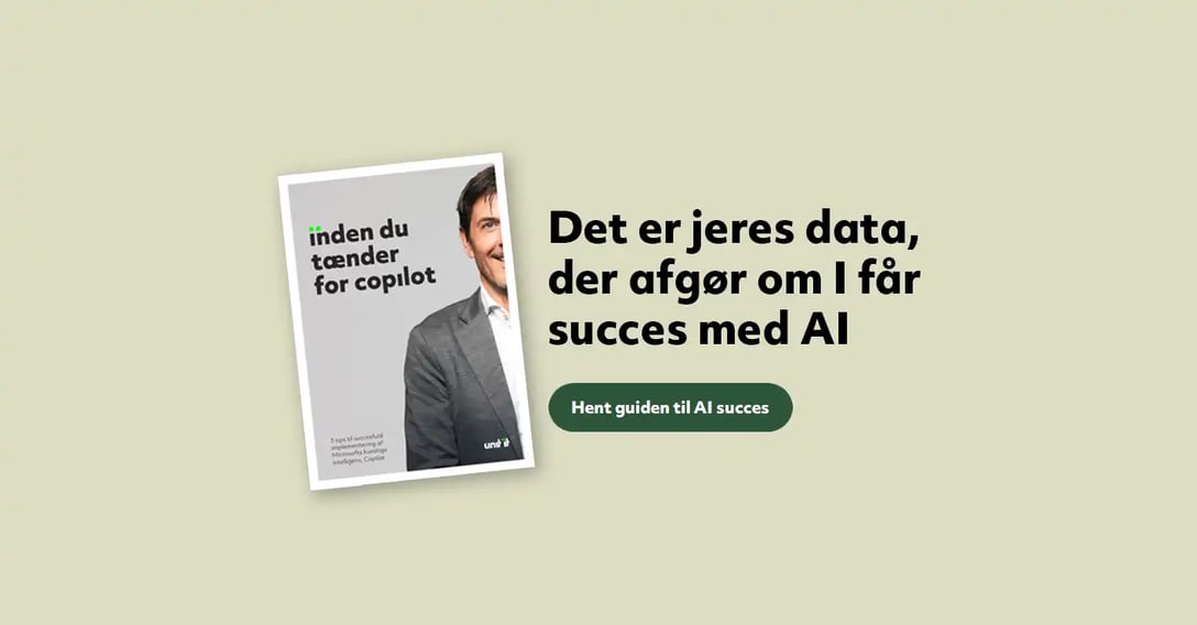 Jeres data afgør om i får succes med AI som Copilot